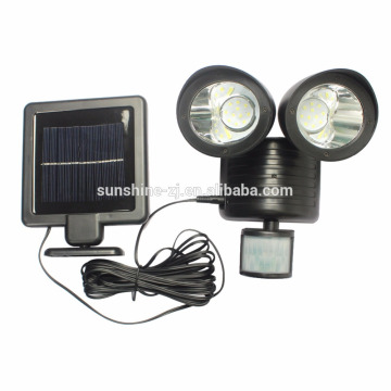 Twin Head Solar Security street Light